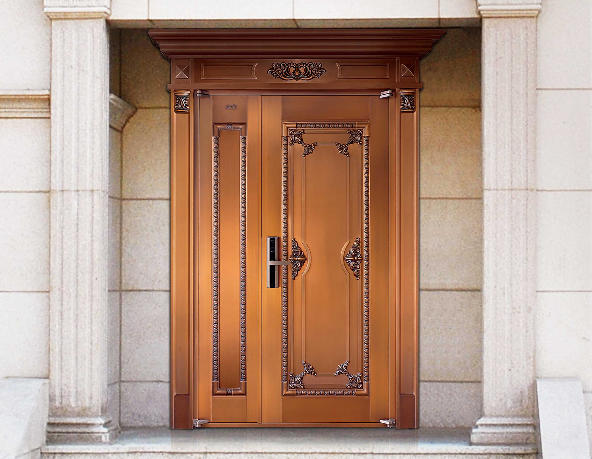 M005一帆風順,子母銅門,銅門子母門